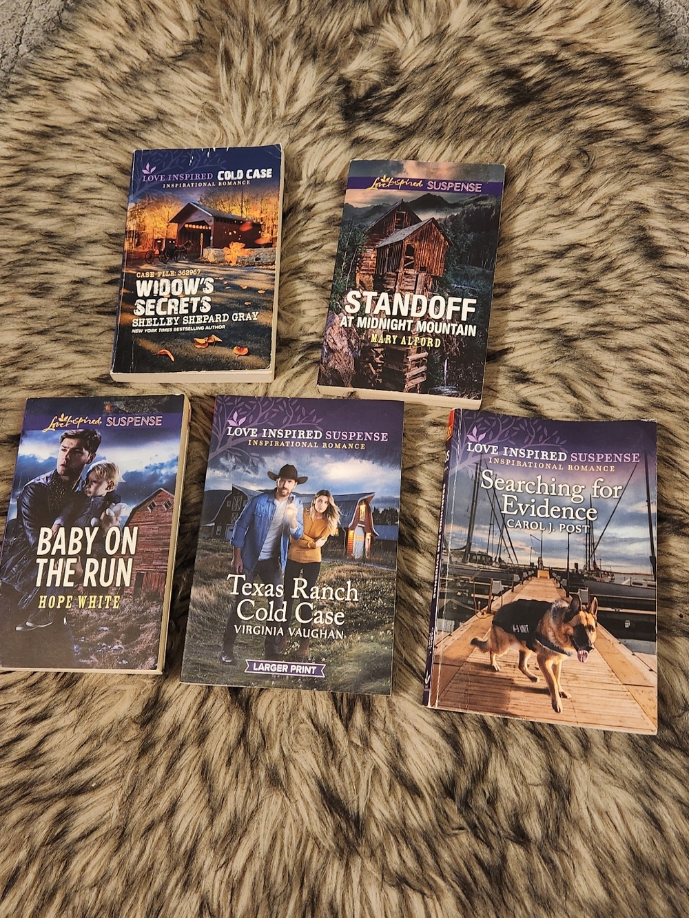 Love Inspired Suspense Book Lot